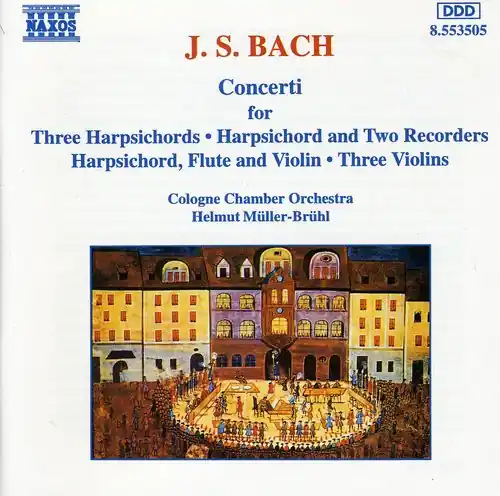 Fast Shipping Concerti for Harpsichord Flute & Violin