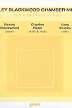 Warranty Included Chamber Music for Piano & Strings