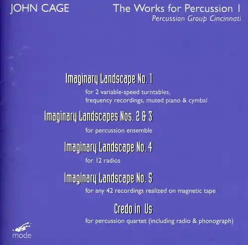 Works for Percussion 1 Limited Edition