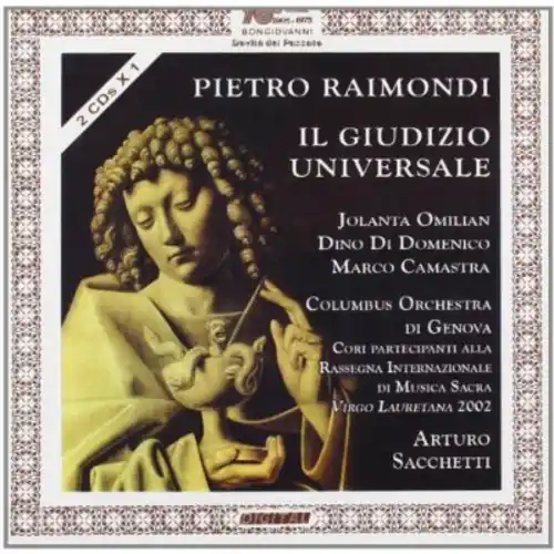 Il Giudizio Universale Oratorio Per Soli Doppio Authentic