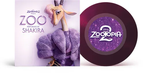 Zoo (From Zootopia 2) - O.S.T. [Purple Translucent Glitter Vinyl] Brand New
