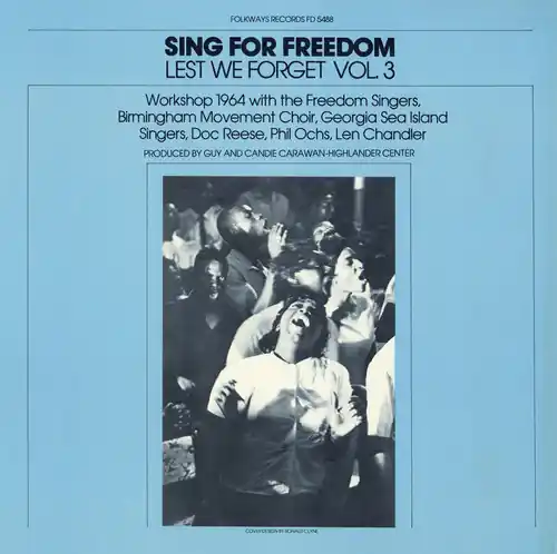 New Arrival Lest We Forget 3: Sing / Various