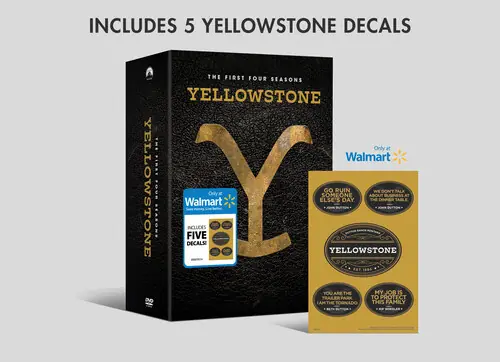 Yellowstone First Four Seasons (4pc) / (Box) Big Sale