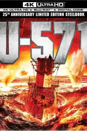 U-571 25th Anniversary (Steelbook) (4k) [Limited Edition] Direct From Factory