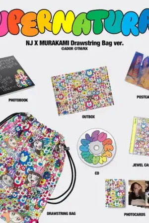 Fast Shipping Newjeans 'supernatural' Nj X Murakami (Drawstring)