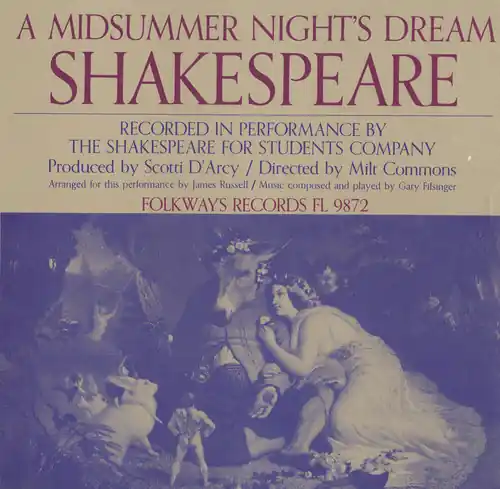 William Shakespeare: A Midsummer Night's Dream Trending