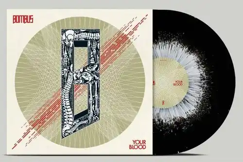 Final Sale Your Blood - B/W Splatter (Blk) [Colored Vinyl] (Wht)