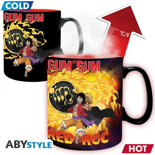 One Piece - Mug Heat Change-460 Ml-Luffy Vs Kaidou Factory Price