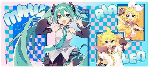 Order Now Hatsune Miku - Miku & Friends Xxl Mousepad