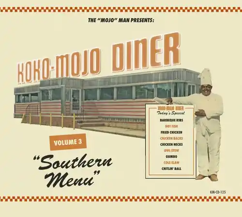 Koko-Mojo Diner 3 Southern Menu / Various Clearance
