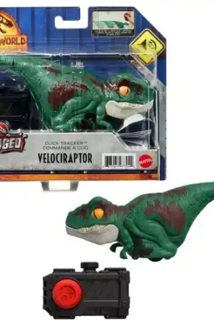 Budget Mattel - Jurassic World 3 Uncaged Click Tracker Velociraptor 2