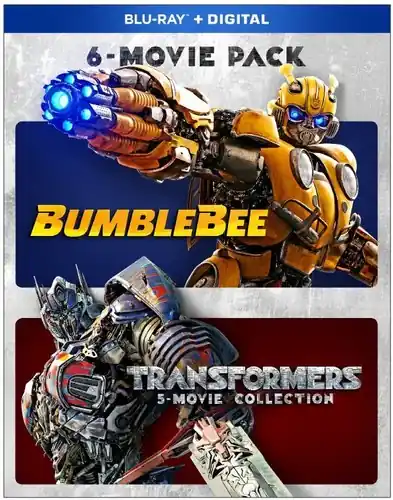 Bumblebee and Transformers 6-Movie Pack Secure Checkout