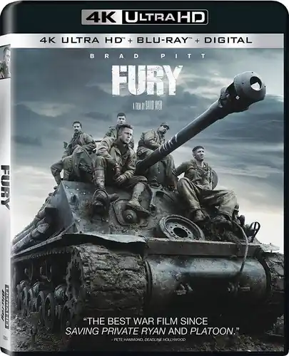Fury (4k) (Wbr) (Ac3) (Digc) (Dol) (Dub) (Sub) Genuine