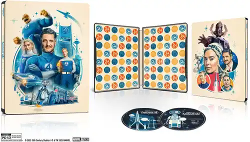 Fantastic Four: First Steps (Steelbook) (4k) [Limited Edition] Fresh Stock