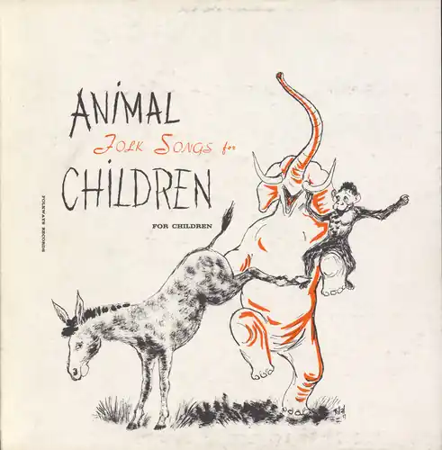 Animal Folk Songs for Children Buy Direct