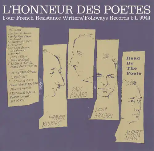 Brand New L'honneur Des Poetes / Various