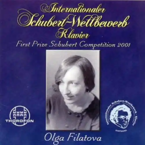 First Prize Schubert Competition 2001 Time-Limited