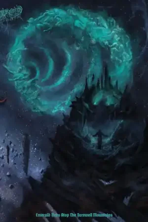 Emerald Fires Atop The Farewell Mountains Editor’s Pick