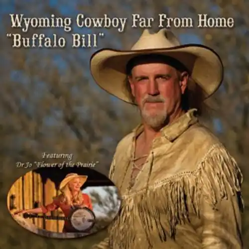 Premium Wyoming Cowboy Far from Home
