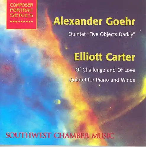 Alexander Goehr Elliott Carte Latest