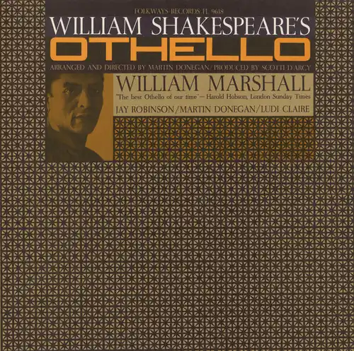 Fan Favorite Othello: William Shakespeare