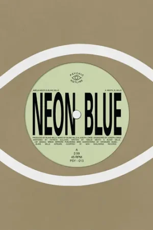 Neon Blue Super Sale