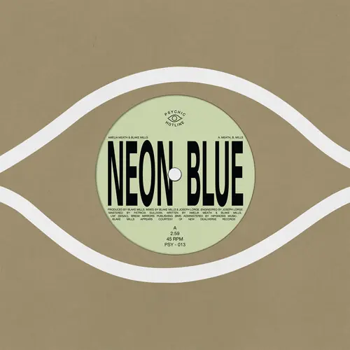 Neon Blue Super Sale