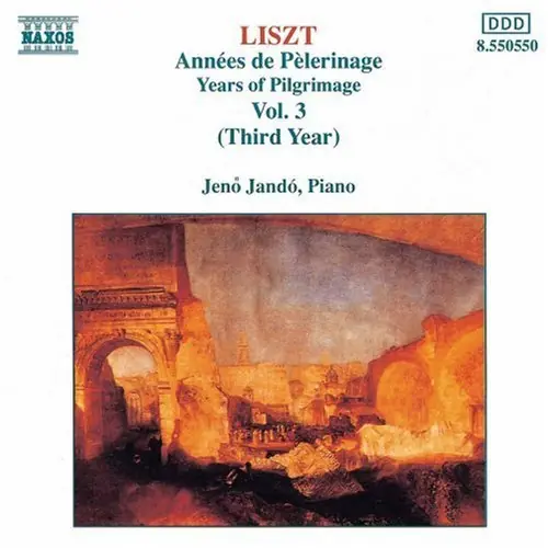 Annees De Pelerinage Vol. 3 Direct From Factory