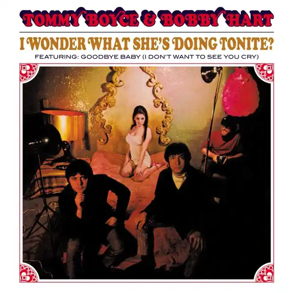 Tommy & Bobby Hart Boyce - I Wonder What She's Doing Tonite? (LP) One Day Deal