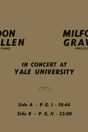 Buy Today Milford & Don Pullen Graves - In Concert At Yale University (LP)