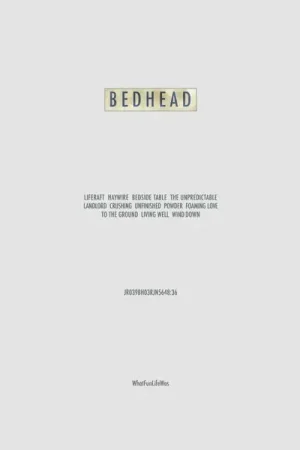 Instant Buy Bedhead - Whatfunlifewas (Pink) (LP)