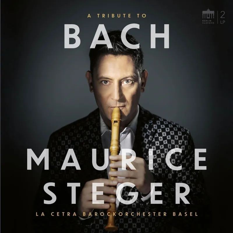 Today Only Maurice Steger - A Tribute To Bach (2 LPs)