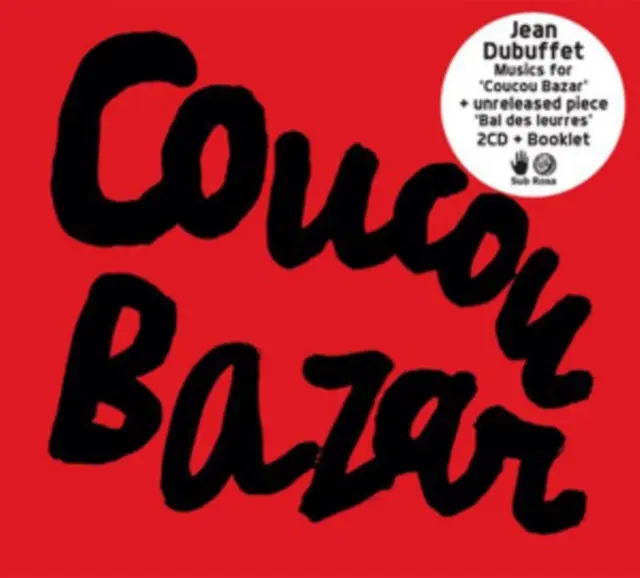 Hot Picks DUBUFFET,JEAN - COUCOU BAZAR (2CD) (CD)
