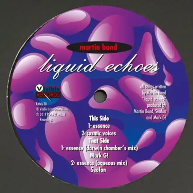 Original BOND,MARTIN - LIQUID ECHOES (Vinyl LP)