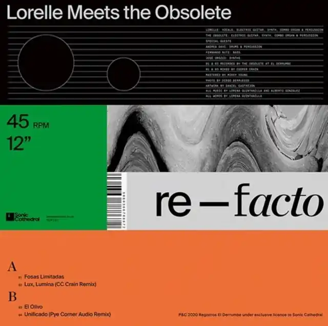 LORELLE MEETS THE OBSOLETE - RE-FACTO (Vinyl LP) Place Order