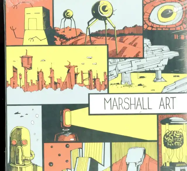 MARSHALL ART - MARSHALL ART (RED & YELLOW VINYL) (Vinyl LP) While Supplies Last