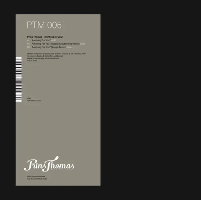 Big Sale PRINS THOMAS - ANYTHING FOR YOU? (Vinyl LP)