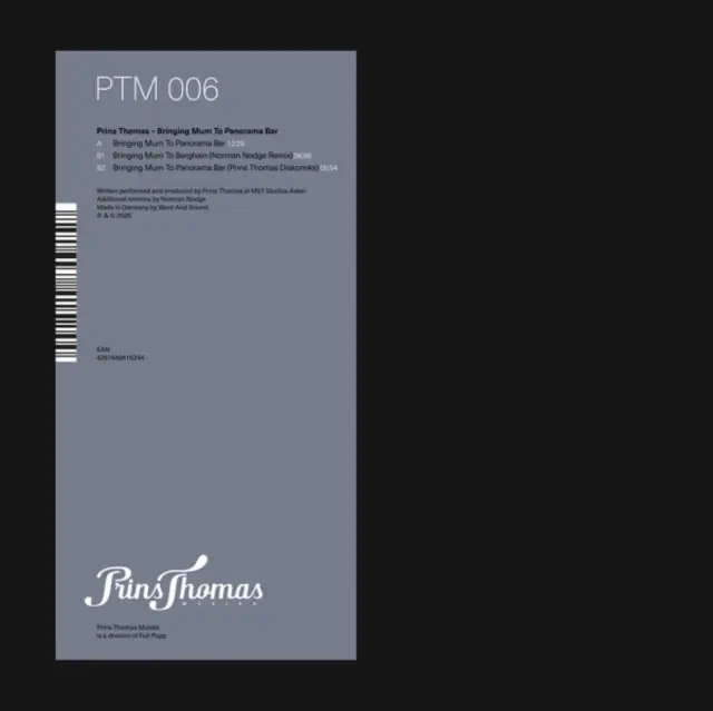 Price Cut PRINS THOMAS - BRINGING MUM TO PANORAMA BAR (Vinyl LP)