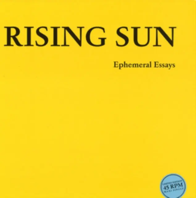 Must Have RISING SUN - EPHEMERAL ESSAYS (Vinyl LP)