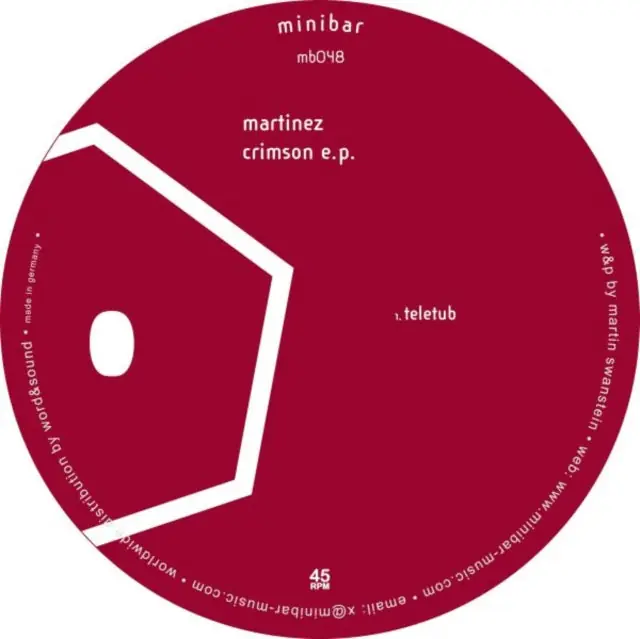 Clearance MARTINEZ - CRIMSON EP (Vinyl LP)