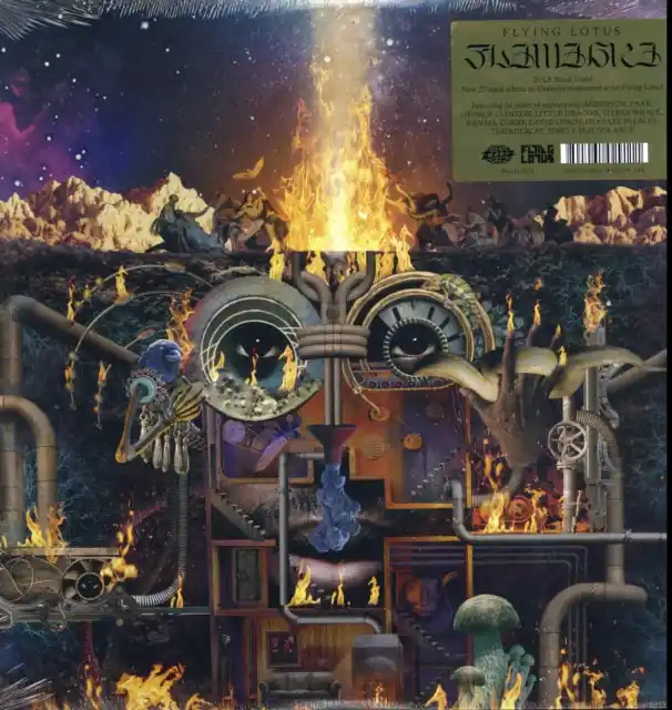 Worldwide Shipping FLYING LOTUS - FLAMAGRA (2LP/DL CARD) (Vinyl LP)