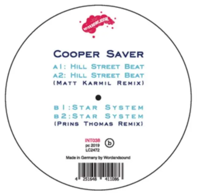 COOPER SAVER - HILL STREET BEAT/STAR SYSTEM (Vinyl LP) Get Yours