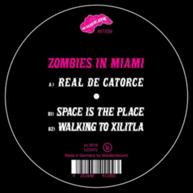 Fresh Stock ZOMBIES IN MIAMI - SPACE IS THE PLACE (Vinyl LP)