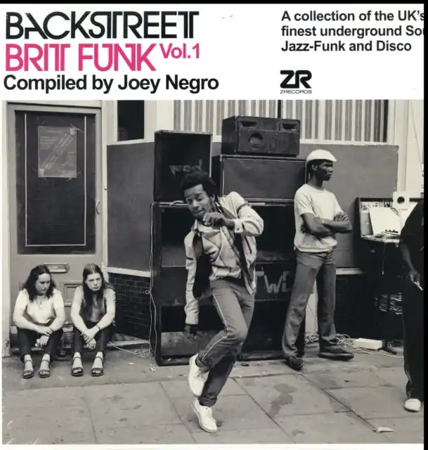 New Release NEGRO,JOEY - BACKSTREET BRIT FUNK VOL.1 (Vinyl LP)