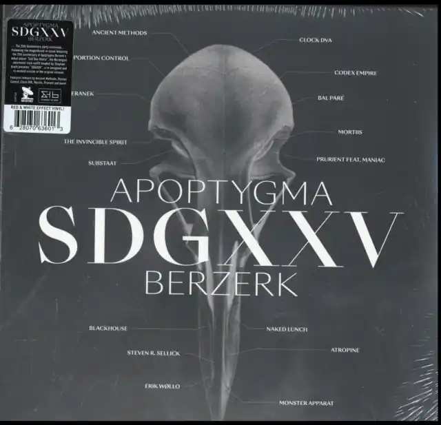 Hot Deal APOPTYGMA BERZERK - SDGXXV (CORNETTO RED/WHITE VINYL) (Vinyl LP)