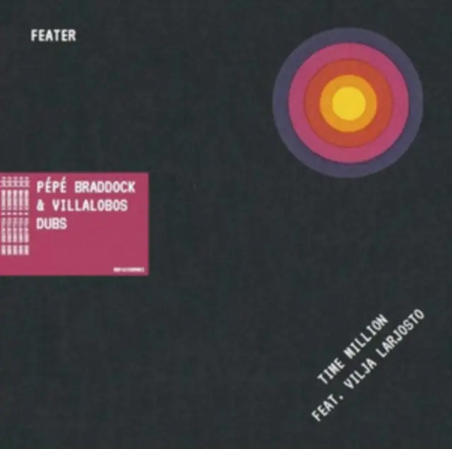 Weekend Sale FEATER - TIME MILLION FEAT. VILJA LARJOSTO (PEPE BRADOCK BONUS BIT & VILLA (Vinyl LP)